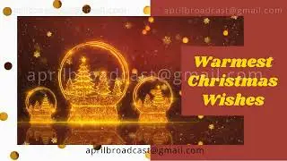 Happy Holidays TV Studio Set 27-Virtual Green Screen Background Loop