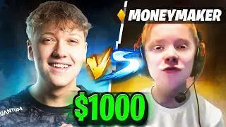 1000$ 1VS1 WETTE GEGEN MONEYMAKER..! 😲🤣 (EXTREM LUSTIG)