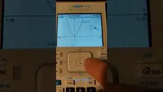 How y = x^n changes.  TI-Nspire CX II (my first YT short)