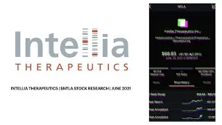 INTELLIA THERAPEUTICS | $NTLA 🚀 STOCK RESEARCH 🧐 | June 2021