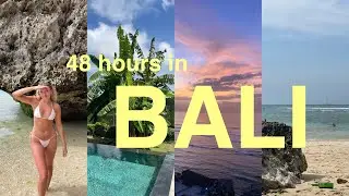 48 hours solo in Bali