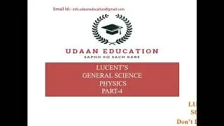 Lucent's General Science - PHYSICS | Part 4 | RRB NTPC 2020