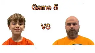 Playing knee hockey game 5!!!