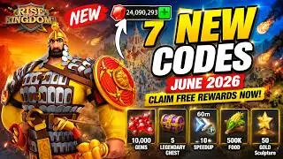 ⚠️ NEW ⚡ ROK CODES JUNE 2026 | 100% WORKING RISE OF KINGDOMS REDEEM CODES
