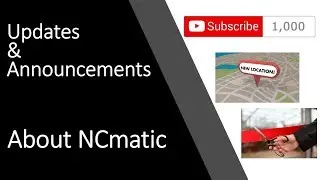 NCmatic anniversary video 🎉 1,000 Subscribers 🎉