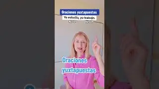 Oraciones YUXTAPUESTAS. #ortografía #morfología #sintaxis #EBAU #selectividad #spanishteacher