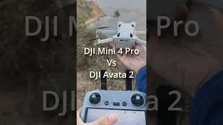 🔥Incredible Cliff Flight with DJI Mini 4 Pro vs DJI Avata 2!🚀