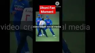Dhoni Fan Moment | #dhoni #msdhoni