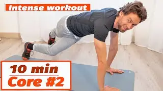 10min INTENSE CORE #2 workout - NO EQUIPMENT