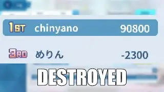 How to end a Mahjong Career [***EPILEPSY WARNING***]