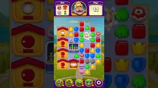 Royal Match Level 499 [Gameplay] [normal speed | optimized for smartphones]