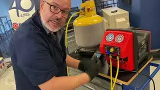 Recolhimento de fluido refrigerante com ferramentas MASTERCOOL