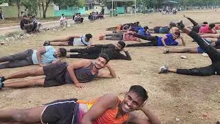 प्रैक्टिस करते हुए आनंद ले रहे बच्चे.....SSC GD, उत्पाद सिपाही, झारखंड पुलिस
