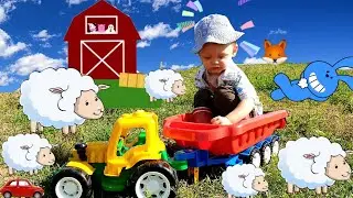 Old Macdonald had A Farm | Farm Song For Kids | Children Nursery Rhymes by Dzidzika TV