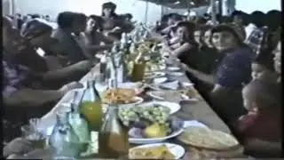 Ташауз.90-е скромная свадьба