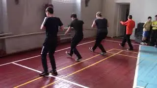 Подводящие упражнения уклон+удар