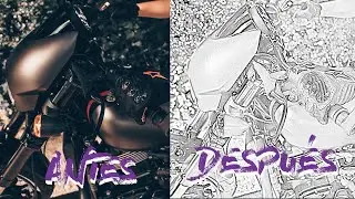 Fotos Inspiradas en Take On Me by A-ha 🏍🔥| ¿Cómo transformar una foto a dibujo? 📸 ➡ 🖌 (En Photoshop)