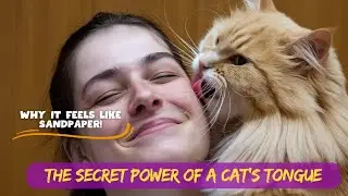 The Secret Power of a Cat's Tongue | Why It Feels Like Sandpaper!
