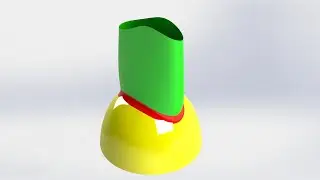 SolidWorks Tutorial working with surfaces, new ideas for surface modeling, power surfacing.