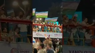 Узбекистан встречает Олимпийский чемпионов! Поздравляю! #узбекистан #олимпиада #спорт