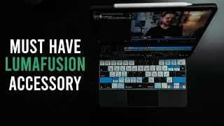 MUST HAVE LumaFusion Accessory - EditorsKeys Magic Keyboard Cover for LumaFusion
