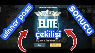 WİNNER PASS ÇEKİLİŞ SONUCU - PUBG MOBİL LİTE