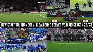 NEW STAFF TOURNAMENT V1 & BALLBOYS SERVER V3.0 AIO SEASON 22/23 || PES 2021 & FOOTBALL LIFE 2023