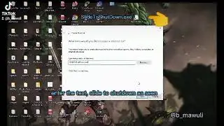 Cool way of shutting down your PC(windows 10 plus)
