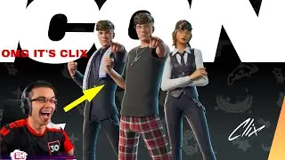 NIckEh30 Reacts to Clix Fortnite Icon Skin!!