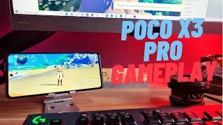 Poco X3 Pro Genshin Gameplay with FPS Counter Impact Highest Settings 60FPS