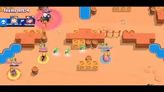 Brawlstars|tamilan|new showdown map riverside ring winning with piper| shark Brock| best game play