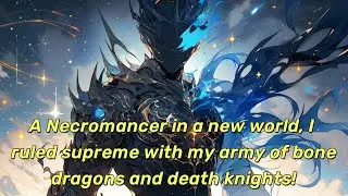 A Necromancer in a new world, I ruled supreme with my army of bone dragons and death knights!