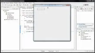 Java Programming: 16 - Overriding methods, drawing on a frame