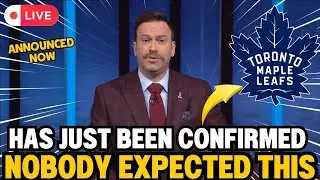 BREAKING NEWS! EXCELLENT NEWS! MAPLE LEAFS CONFIRMS NEWS! NEWS TORONTO MAPLE LEAFS! NHL NEWS