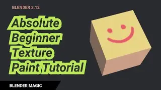 Blender Beginner Texture Paint Tutorial