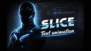 Slice Text Animation in After Effects | 