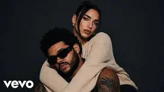 The Weeknd ft. Dua Lipa - Love Again ( Lyrics Video )