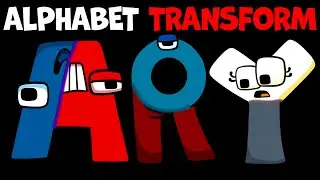 Alphabet Lore Snakes Transform Weird Letters (A-Z)