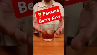 Panama Berry Kiss Cocktail 🍹 #portnarrow #Rum #cocktail