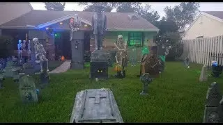 Eerie Eyes Animated Halloween Prop with Atmosfx