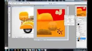 3d max урок для начинающих (Low Poly мотороллер ) часть 4