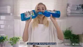 video di fish di Ilary blasy da Ilary spot a nuovo spot lenor 2025 canzone