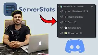 How to add Serverstats bot to your Discord | June 2021 | HancyShah