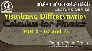 Calculus for Physics - Part 7 : Visualizing differentiation of 1/x and √x
