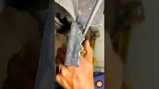 Making Kitchen Knife | Blacksmithing Tutorial. #blacksmithing #blacksmith #welding #bowieknife
