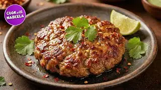 Peshawari Chapli Kebab Recipe by Cook with Nabeela