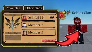 How to make a CLAN SYSTEM in ROBLOX!