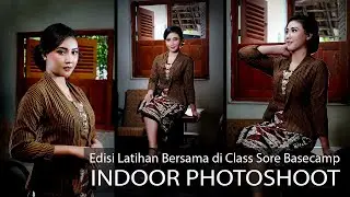 Indoor photoshoot - Latihan lighting bareng Class Sore & Friends at Our Basecamp Studio