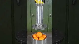 Orange VS Press🍊                                                          #shorts #satisfying