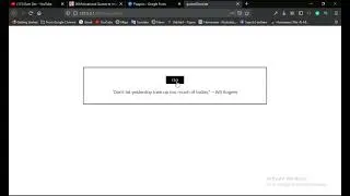 How to Generate random quotes in javascript, Math.random